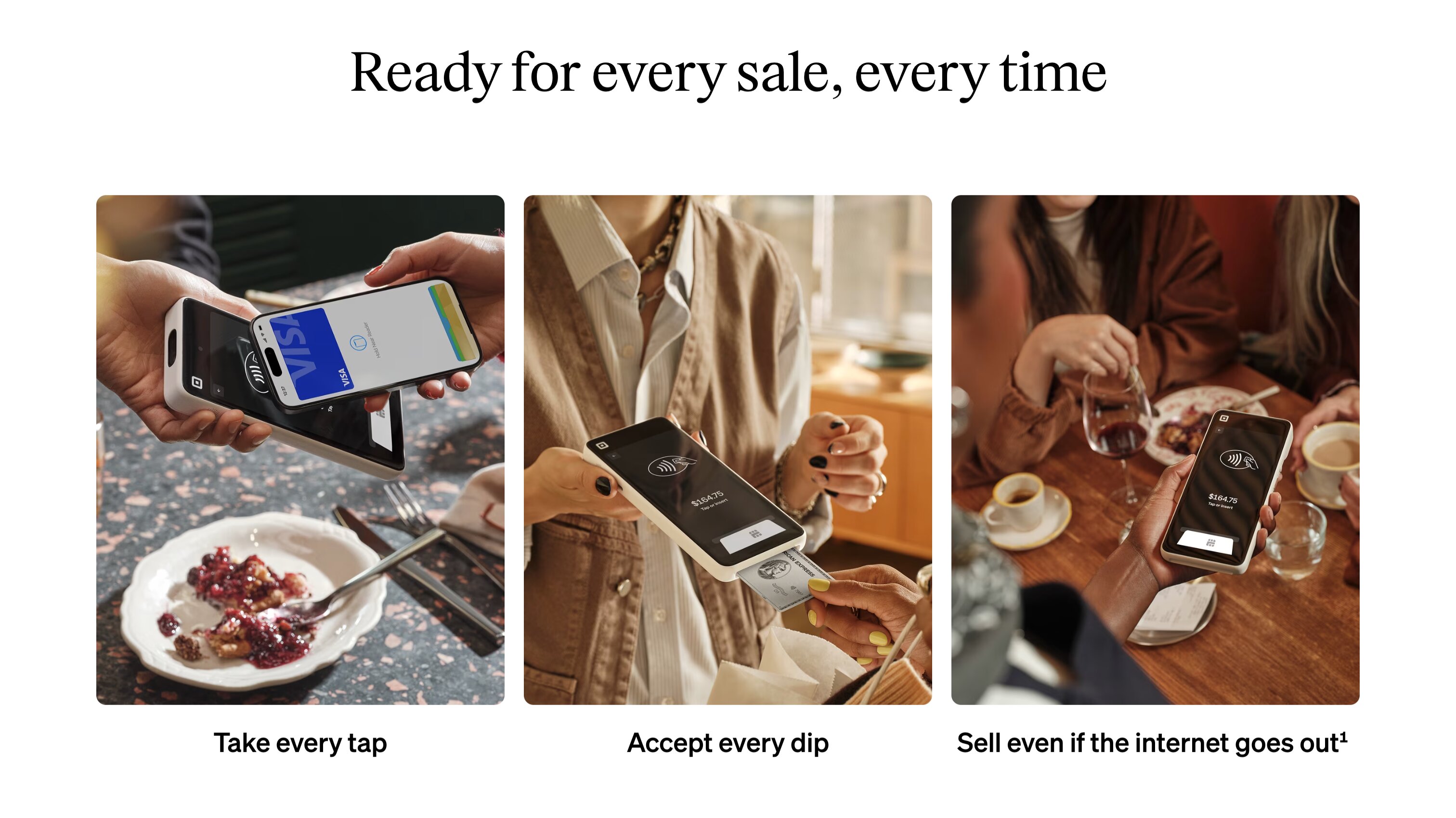 Handheld value proposition cards